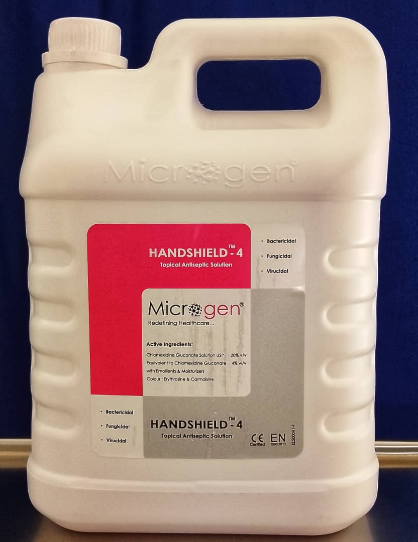 Handshield-4: Antimicrobial Scrub